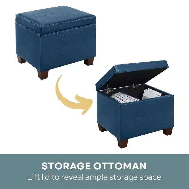 Pouf de rangement Madison HomeStock
