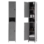 Ensemble de meubles de salle de bain modernes | Solution de rangement durable et peu encombrante | Ensemble complet pour une organisation de salle de bain élégante et fonctionnelle
