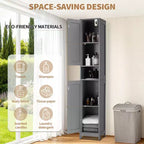 Ensemble de meubles de salle de bain modernes | Solution de rangement durable et peu encombrante | Ensemble complet pour une organisation de salle de bain élégante et fonctionnelle