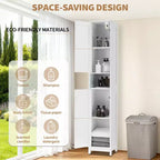 Ensemble de meubles de salle de bain modernes | Solution de rangement durable et peu encombrante | Ensemble complet pour une organisation de salle de bain élégante et fonctionnelle