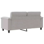 vidaXL Fauteuil club rembourré pour salon en tissu microfibre