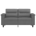 vidaXL Fauteuil club rembourré pour salon en tissu microfibre