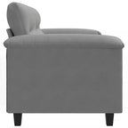 vidaXL Fauteuil club rembourré pour salon en tissu microfibre
