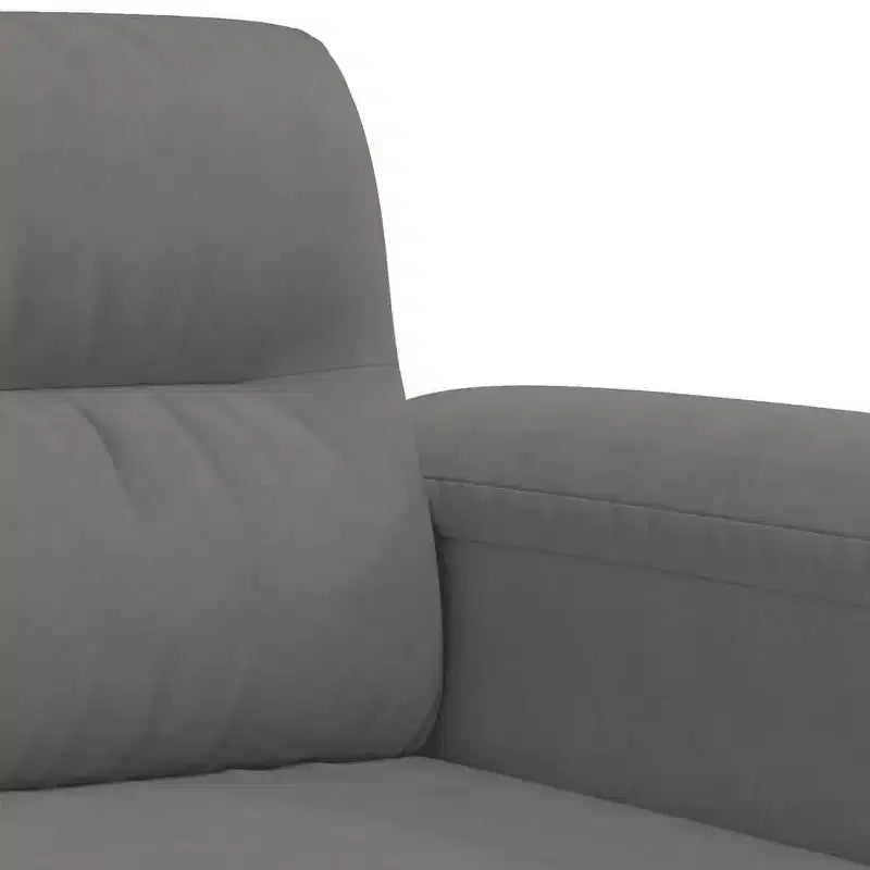 vidaXL Fauteuil club rembourré pour salon en tissu microfibre