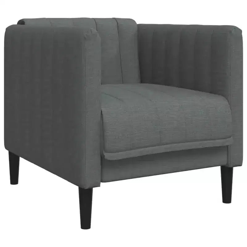 vidaXL Ensemble de canapés Fauteuil TV de salon rembourré en tissu