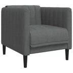 vidaXL Ensemble de canapés Fauteuil TV de salon rembourré en tissu