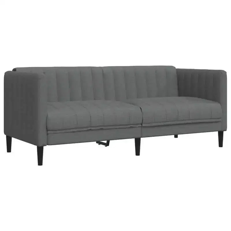 vidaXL Ensemble de canapés Fauteuil TV de salon rembourré en tissu