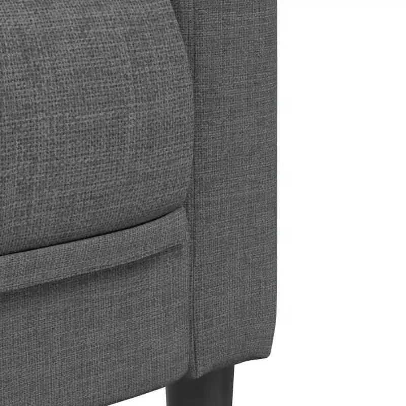 vidaXL Ensemble de canapés Fauteuil TV de salon rembourré en tissu