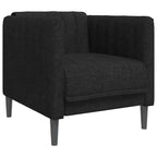 vidaXL Ensemble de canapés Fauteuil TV de salon rembourré en tissu
