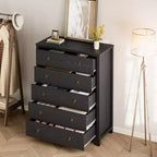 Commode avec 4/5 tiroirs, table de chevet avec poignées dorées, grande armoire de rangement pour chambre à coucher, chambre d'enfant, salon, placard, blanc