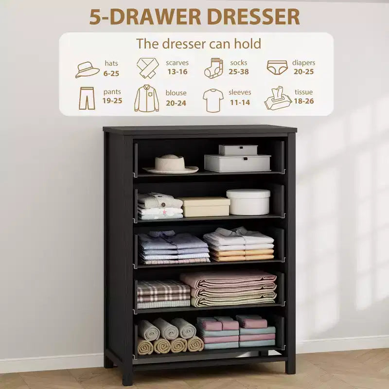 Commode avec 4/5 tiroirs, table de chevet avec poignées dorées, grande armoire de rangement pour chambre à coucher, chambre d'enfant, salon, placard, blanc