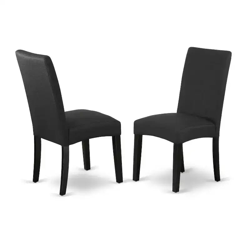 Ensemble de salle à manger 5 pièces en chêne massif naturel avec 1 table et 4 chaises avec