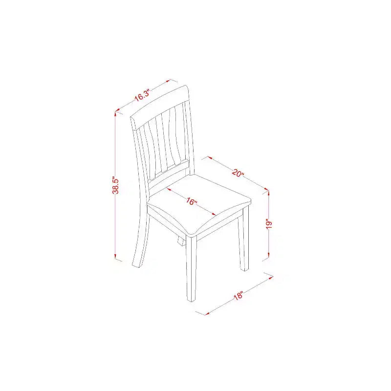 Ensemble Table et Chaises de Salle à Manger - Table à Manger de Cuisine - Style Nordique 7 Pièces