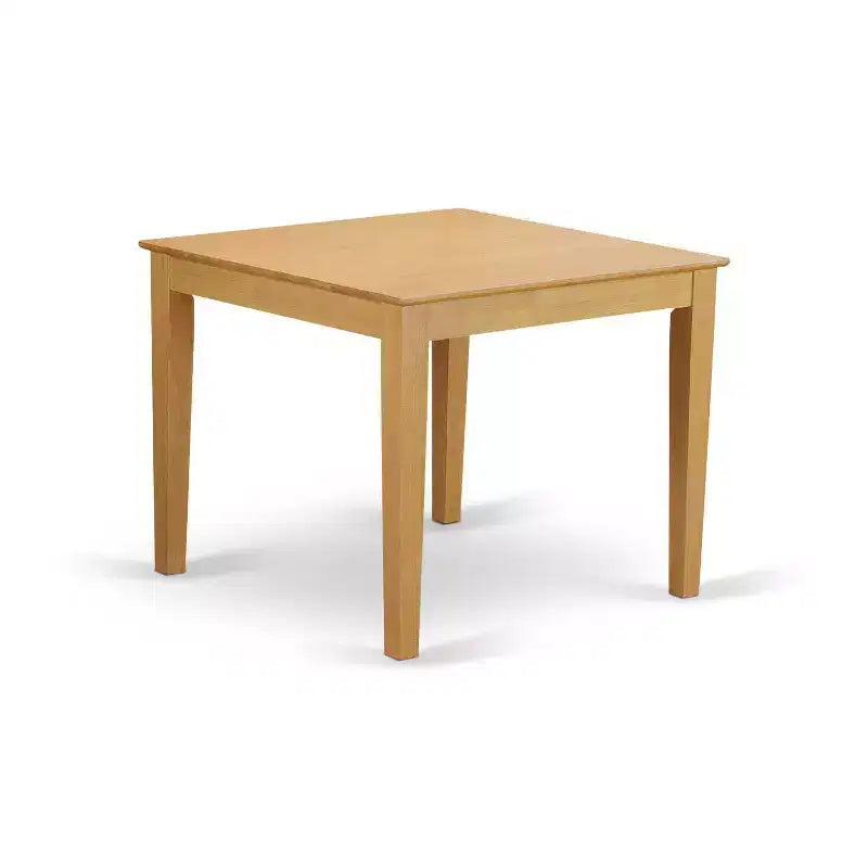 Ensemble Table et Chaises de Cuisine - Style Art Déco, Ensemble Repas Carré en Bois Massif, Table de 91 cm