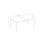 Ensemble de salle à manger élégant - Table et chaises