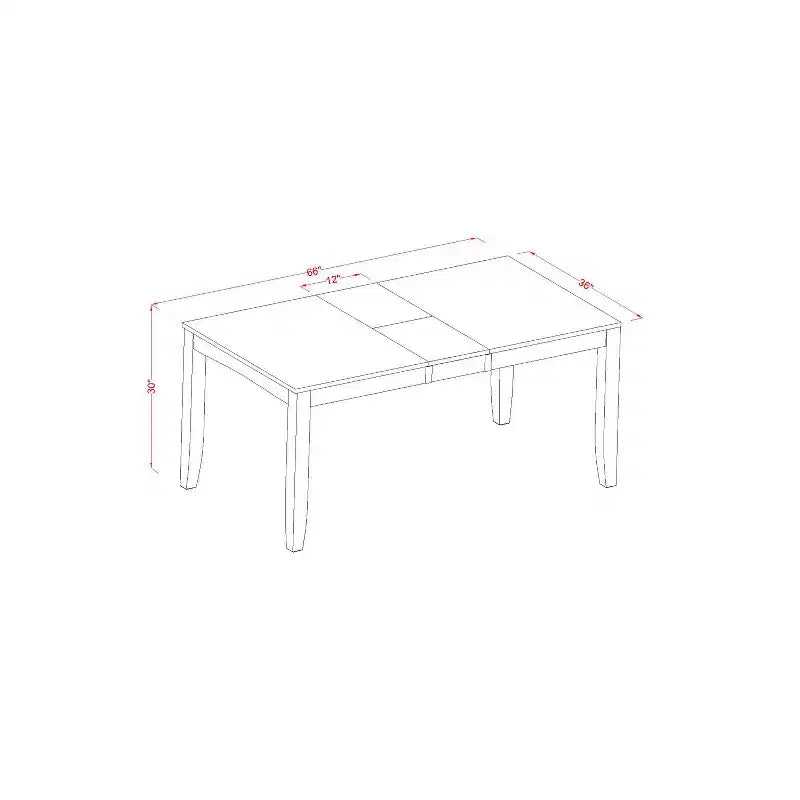 Ensemble de salle à manger élégant - Table et chaises