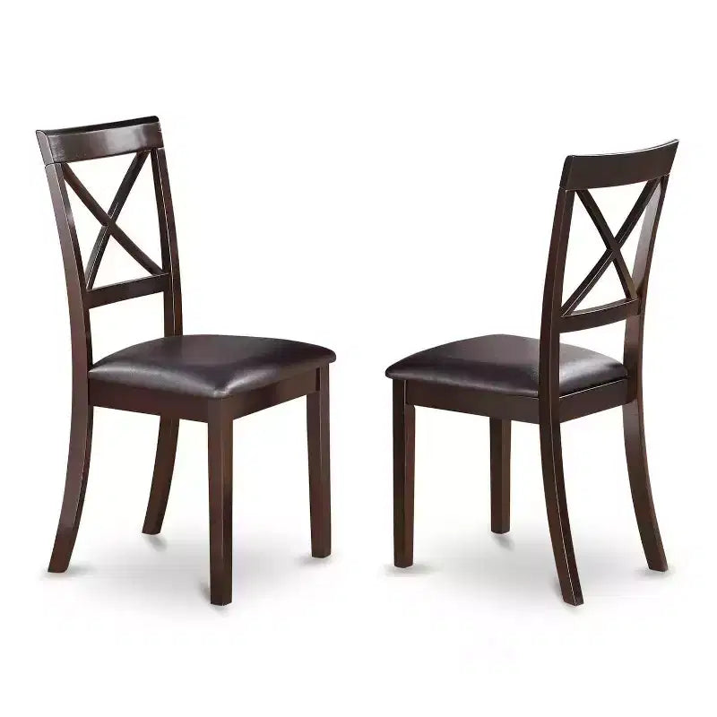 Ensemble Table à Manger Ronde - Ensemble de 5 Pièces avec Chaises - Table et Chaises Modernes