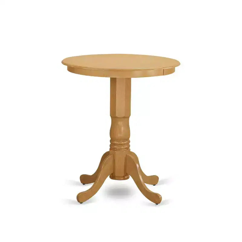Ensemble table de cuisine - Table hauteur comptoir et 4 chaises - Élégant ensemble dînette pour petits espaces