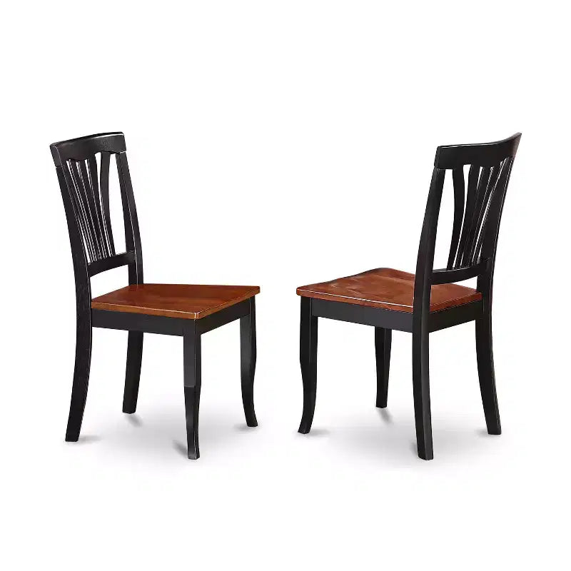 Ensemble table de salle à manger avec 2 chaises, table de cuisine ronde à abattants, bois d'hévéa massif, finition marron selle, 107x107 cm