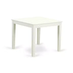5 Piece Dinette Set - Table & 4 Chairs - Linen White Finish - Kitchen Dining Room Set