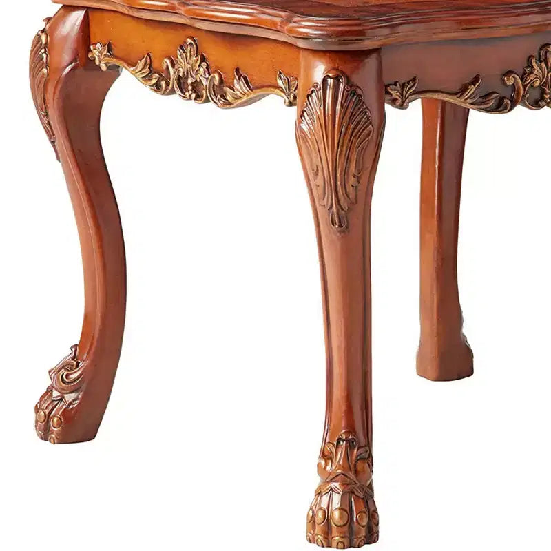 Table d'appoint Royal Hampton avec un tiroir et une étagère, noire