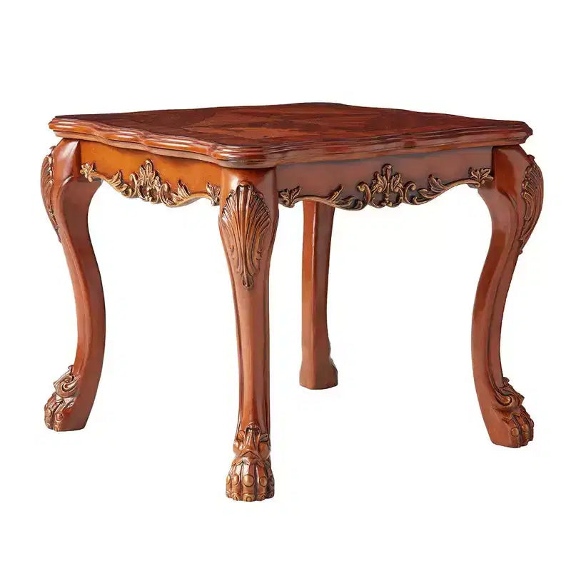 Table d'appoint Royal Hampton avec un tiroir et une étagère, noire