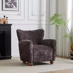 Christopher Knight Home Ember Fauteuil d'appoint contemporain rembourré à dossier haut