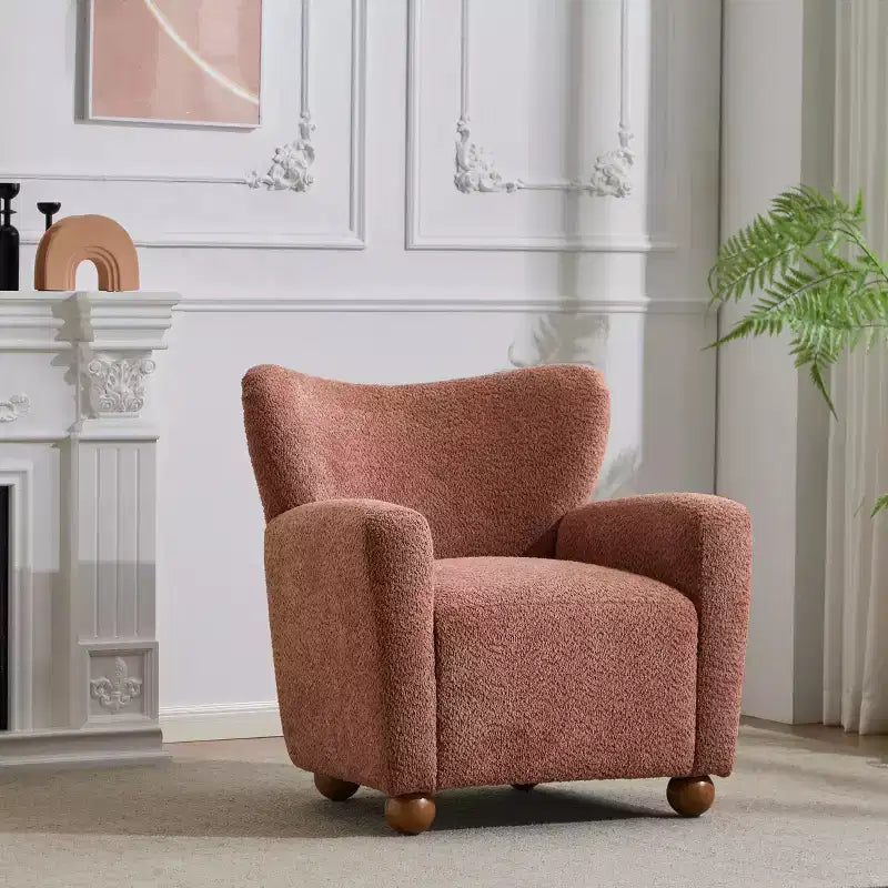 Christopher Knight Home Ember Fauteuil d'appoint contemporain rembourré à dossier haut