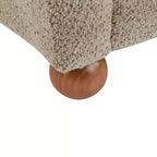 Christopher Knight Home Ember Fauteuil d'appoint contemporain rembourré à dossier haut
