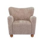 Christopher Knight Home Ember Fauteuil d'appoint contemporain rembourré à dossier haut