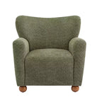 Christopher Knight Home Ember Fauteuil d'appoint contemporain rembourré à dossier haut