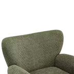 Christopher Knight Home Ember Fauteuil d'appoint contemporain rembourré à dossier haut