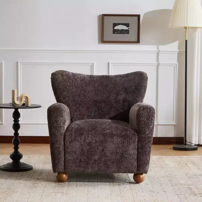 Christopher Knight Home Ember Fauteuil d'appoint contemporain rembourré à dossier haut