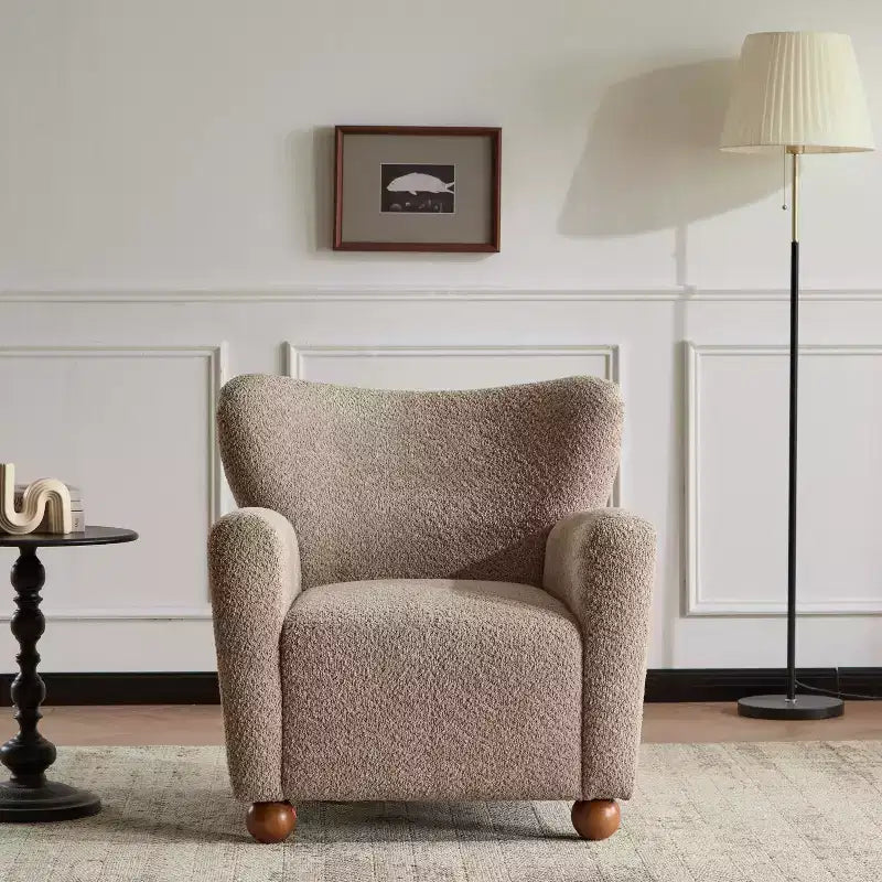 Christopher Knight Home Ember Fauteuil d'appoint contemporain rembourré à dossier haut