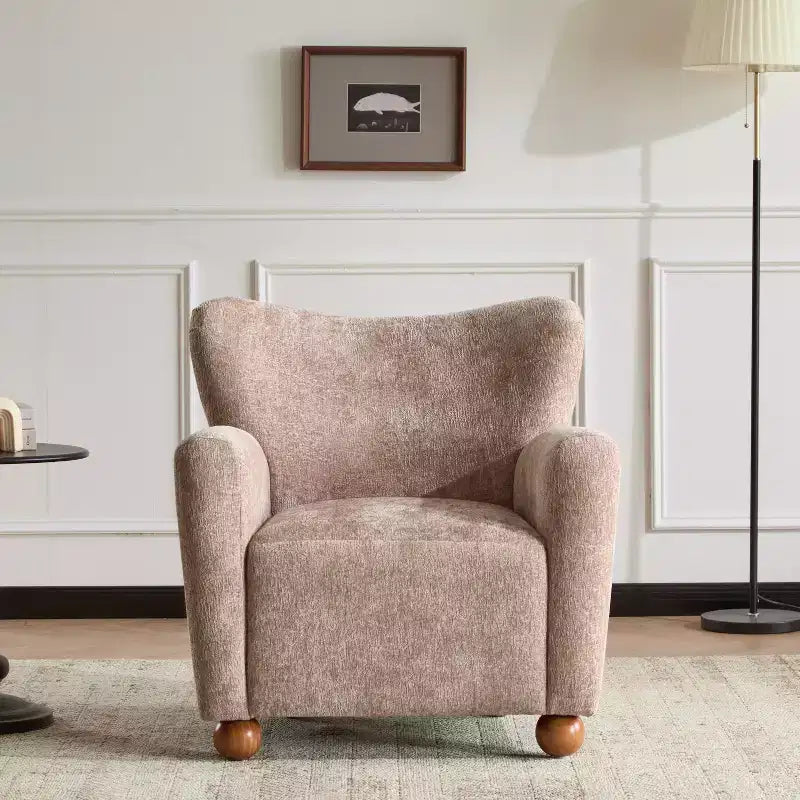 Christopher Knight Home Ember Fauteuil d'appoint contemporain rembourré à dossier haut