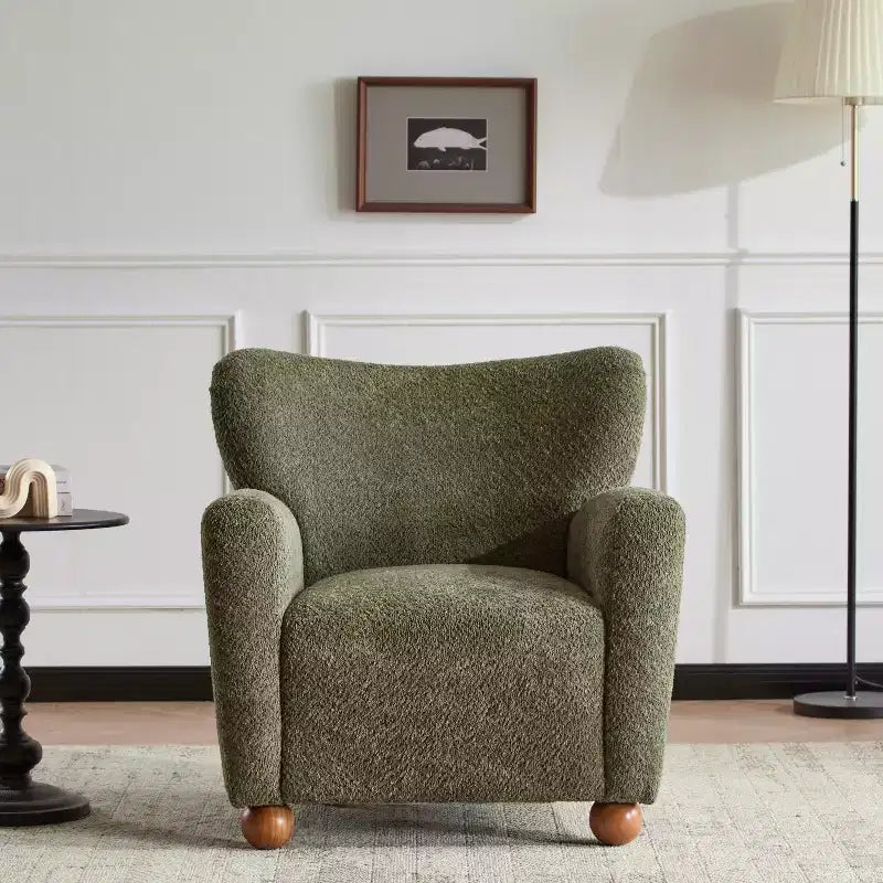 Christopher Knight Home Ember Fauteuil d'appoint contemporain rembourré à dossier haut