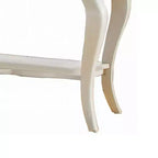 Table de nuit Royal Hampton en bois par Edalene, Blanc perlé