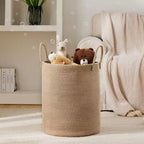 Panier à linge de Generic, panier à linge haut de 58 L, panier de nurserie pour bébé