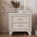 Table de chevet, Table de nuit avec tiroir, avec rangement ouvert, Table d'appoint moderne à 2 niveaux, Table de chevet pour petit espace, Salon, Chambre à coucher