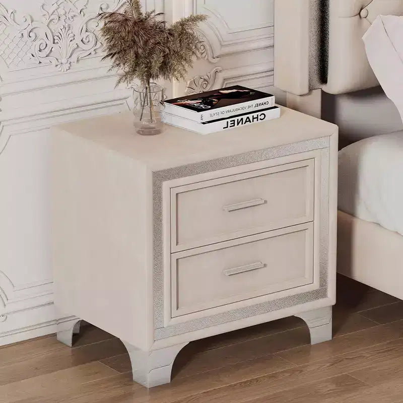 Table de chevet, Table de nuit avec tiroir, avec rangement ouvert, Table d'appoint moderne à 2 niveaux, Table de chevet pour petit espace, Salon, Chambre à coucher