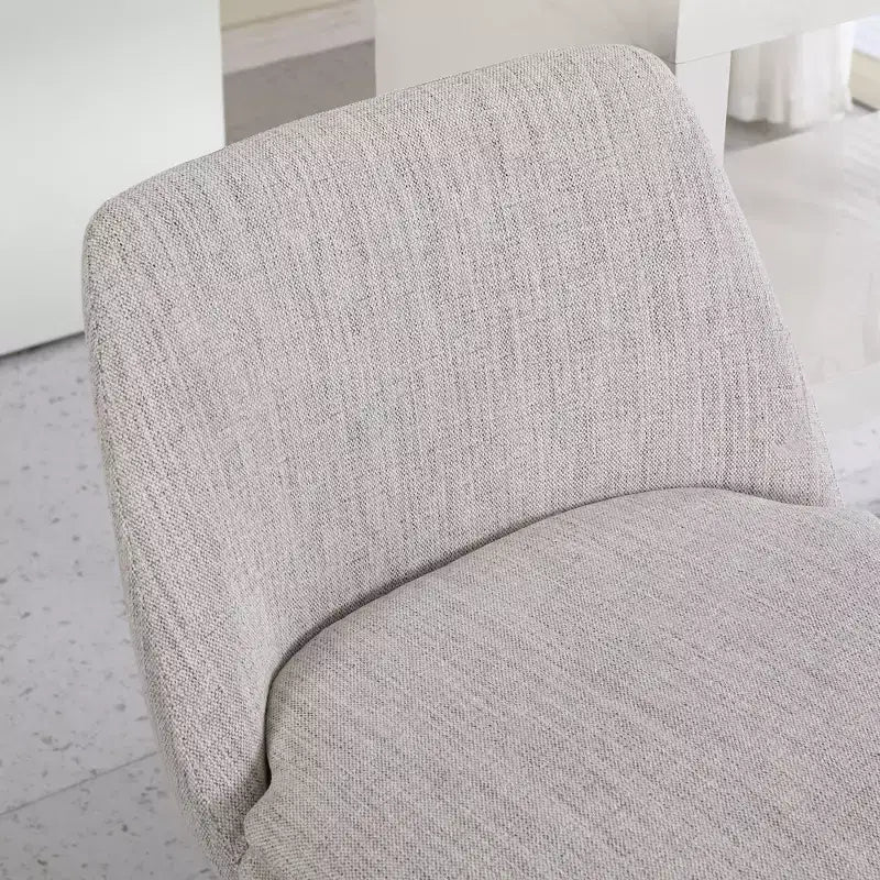 Homy Casa Lot de 2 tabourets de bar pivotants hauteur comptoir avec sièges rembourrés, hauteur d'assise 65 cm