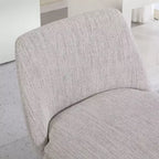 Homy Casa Lot de 2 tabourets de bar pivotants hauteur comptoir avec sièges rembourrés, hauteur d'assise 65 cm