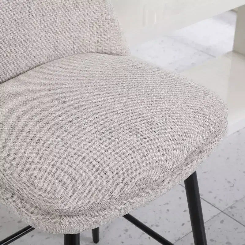 Homy Casa Lot de 2 tabourets de bar pivotants hauteur comptoir avec sièges rembourrés, hauteur d'assise 65 cm