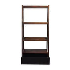Étagère échelle moderne GDFStudio Blairmont 68 en bois d'acacia