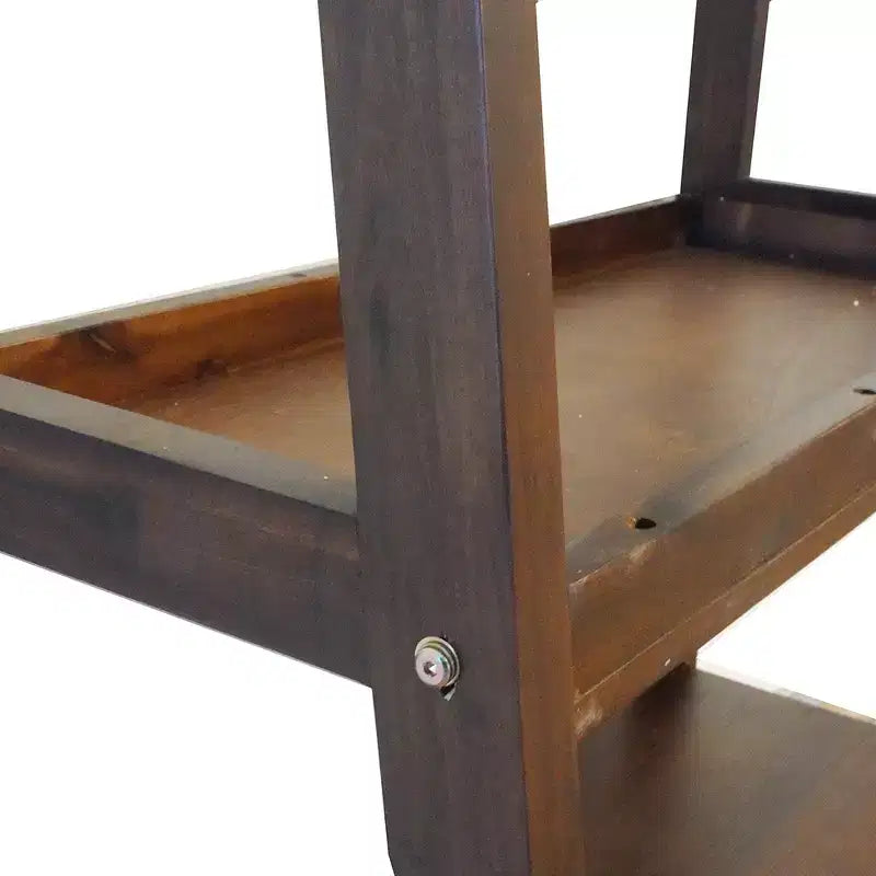 Étagère échelle moderne GDFStudio Blairmont 68 en bois d'acacia