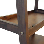Étagère échelle moderne GDFStudio Blairmont 68 en bois d'acacia