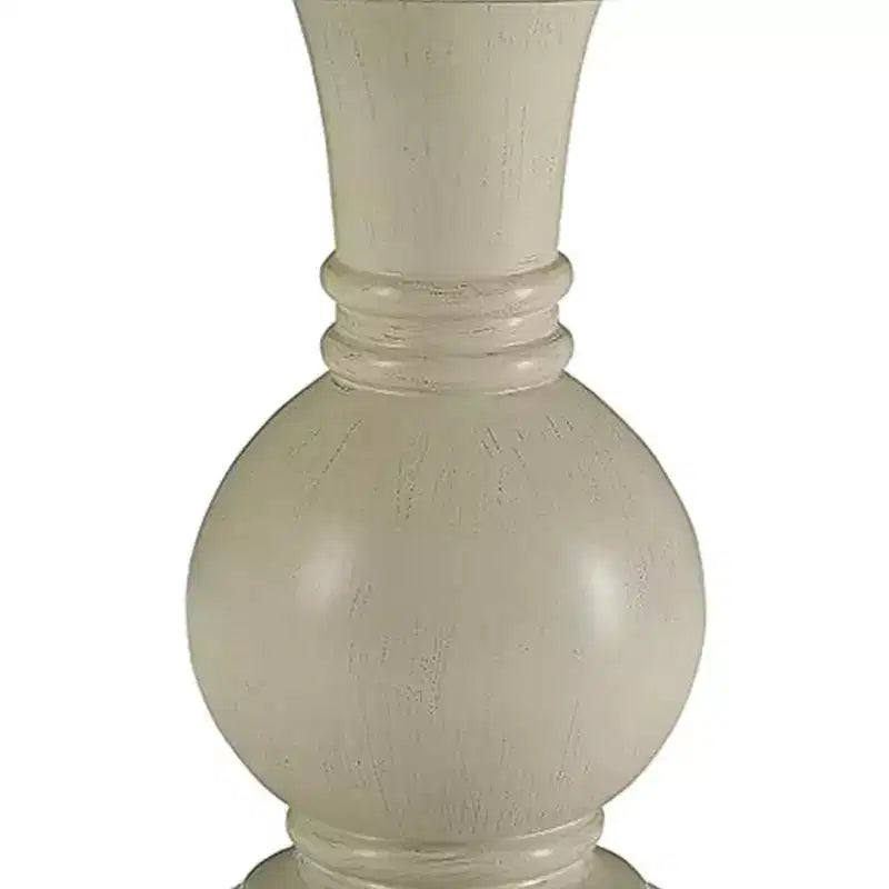 Table d'appoint Royal Hampton avec piètement piédestal, blanc antique
