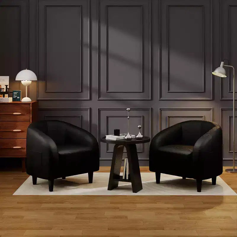 Fauteuil d'appoint en velours, fauteuil club confortable avec accoudoirs, fauteuil crapaud rembourré et moelleux pour salon, chambre, bureau, salle d'attente