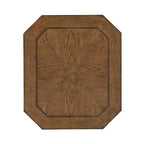 Liberty Furniture, table d'appoint octogonale Carolina Park pour salon - Chêne ambre-brun