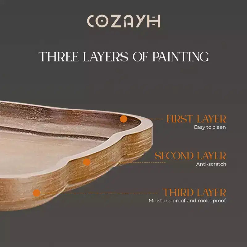 COZAYH Tables de chevet/d'appoint carrées rustiques en bois avec plateau, lot de 2
